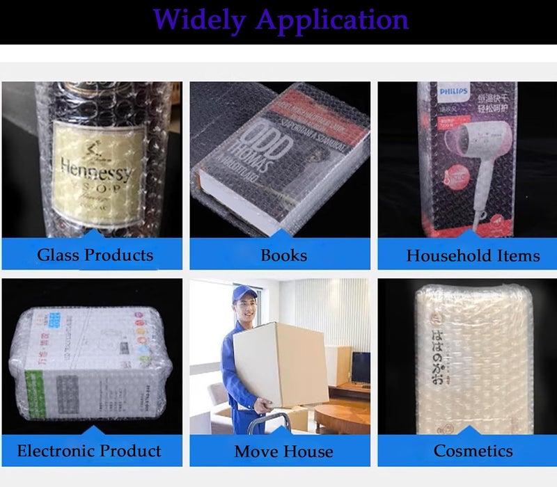 ECHDR Foldable Bubble Cushioning Wrap Holder Bubble Packing Wrap for Moving and Shipping Holder Bubble Wrap Roll Dispenser (17.7 inches) - Image 5